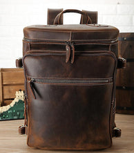 Load image into Gallery viewer, The Raoul Backpack | Handmade Vintage Leather Backpack