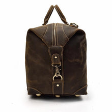 Load image into Gallery viewer, The Eira Duffle Bag | Vintage Leather Weekender