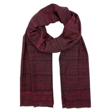 Load image into Gallery viewer, Earthy Striped Scarf