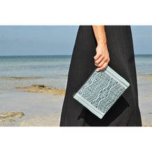 Load image into Gallery viewer, Ocean Tribal Clutch