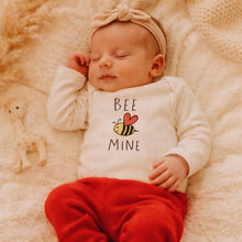 Load image into Gallery viewer, long sleeve graphic bodysuit | bee mine