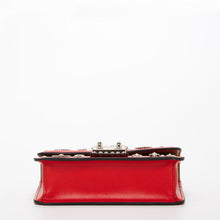 Load image into Gallery viewer, Studded Small Leather Crossbody Bag Red Purse