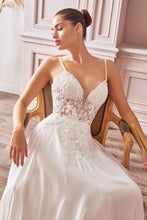 Load image into Gallery viewer, A-Line Chiffon Bridal Gown