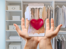 Load image into Gallery viewer, Wax heart freshener for closets and drawers – Spring &amp; Summer scents  – Fresh, Fruity &amp; Floral for Bright Seasonal Vibes
