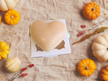 Load image into Gallery viewer, Handcrafted Closet &amp; Drawer heart Sachet - Cozy &amp; Comforting  – Warm, Inviting Scents for Relaxation &amp; Seasonal Gifting - Scented Wax Heart Freshener
