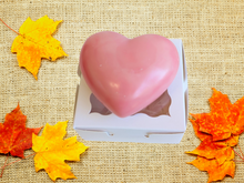 Load image into Gallery viewer, Handcrafted Closet &amp; Drawer heart Sachet - Cozy &amp; Comforting  – Warm, Inviting Scents for Relaxation &amp; Seasonal Gifting - Scented Wax Heart Freshener
