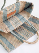 Load image into Gallery viewer, Dora Jute Tote Bag - Pale Green
