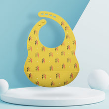 Load image into Gallery viewer, Silicone Baby Feeding Bib
