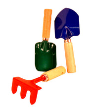 Load image into Gallery viewer, JustForKids Kids Garden Tools Set with Tote
