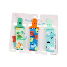 Load image into Gallery viewer, Cartoon Pattern Baby Pacifier Teether Pack of Three
