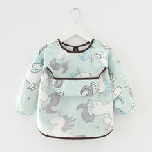Load image into Gallery viewer, Waterproof Long Sleeve Kids Smock Apron for Eating
