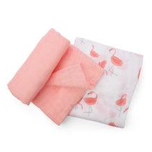 Load image into Gallery viewer, Snuggle Wrap Bright Pink Swaddle Blanket Set
