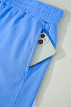 Load image into Gallery viewer, Sachet Pink Slim Tank Top Elastic High Waist Shorts 2pcs Outfit
