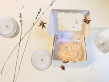 Load image into Gallery viewer, Handcrafted Closet &amp; Drawer Sachet - Cozy &amp; Comforting  – Warm, Inviting Scents for Relaxation &amp; Seasonal Gifting - Scented Wax Flower Freshener
