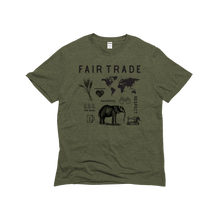 Load image into Gallery viewer, Fair Trade Icons Unisex Eco-Triblend Tee
