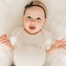 Load image into Gallery viewer, graphic bodysuit | good morning
