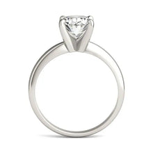 Load image into Gallery viewer, 2.00 CTW AGI Certified  Oval Lab Grown Diamond Solitaire Engagement Ring in 14K White Gold (G-VS)
