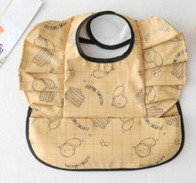 Load image into Gallery viewer, Baby Meal Pocket Waterproof Bib with Angel Wing Design
