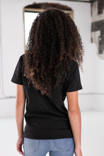 Load image into Gallery viewer, Ladies Premium Cotton Short Sleeve V-Neck Tee
