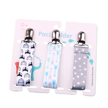 Load image into Gallery viewer, Cartoon Pattern Baby Pacifier Teether Pack of Three
