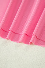 Load image into Gallery viewer, Sachet Pink Slim Tank Top Elastic High Waist Shorts 2pcs Outfit

