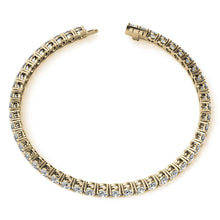 Load image into Gallery viewer, 6.5 CTW Lab Grown Diamond (G/VS) Tennis Bracelet in Choice of 14k White or Yellow Gold - AGI Certified
