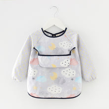 Load image into Gallery viewer, Waterproof Long Sleeve Kids Smock Apron for Eating
