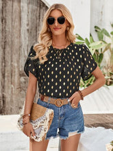 Load image into Gallery viewer, Amy Petal Sleeve Top-
