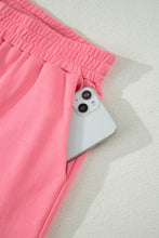 Load image into Gallery viewer, Coral Paradise Half Zipped Ruffled Short Set
