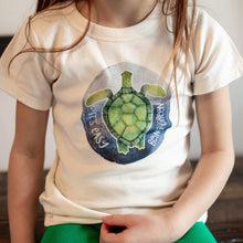 Load image into Gallery viewer, graphic tee | turtle easy green

