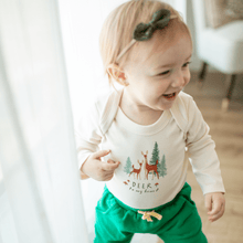 Load image into Gallery viewer, long sleeve graphic bodysuit | deer to my heart
