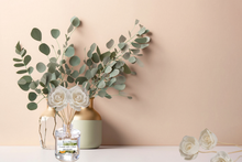 Load image into Gallery viewer, Exotic &amp; Escape Reed Diffuser Collection – Tropical Scents with Mango, Pineapple, Hibiscus &amp; Coconut
