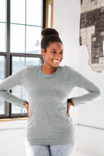 Load image into Gallery viewer, Ladies Premium Cotton Long Sleeve Tee
