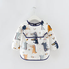 Load image into Gallery viewer, Waterproof Long Sleeve Kids Smock Apron for Eating
