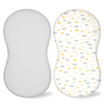 Load image into Gallery viewer, Elastic Printed Fitted Sheet for Baby Cradle &amp; Changing Table
