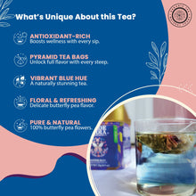 Load image into Gallery viewer, Blue Sapphire - Butterfly Pea Bliss Tea Bags
