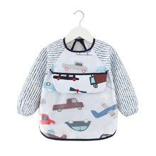 Load image into Gallery viewer, Waterproof Long Sleeve Kids Smock Apron for Eating
