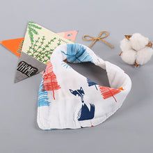 Load image into Gallery viewer, Cartoon Triangle Towel for Babies - Soft and Printed
