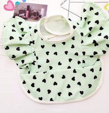 Load image into Gallery viewer, Baby Meal Pocket Waterproof Bib with Angel Wing Design
