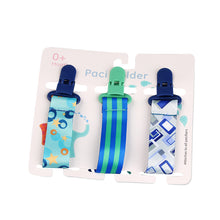 Load image into Gallery viewer, Cartoon Pattern Baby Pacifier Teether Pack of Three

