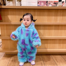 Load image into Gallery viewer, Cute Animal Baby Jumpsuit With Hooded Zipper
