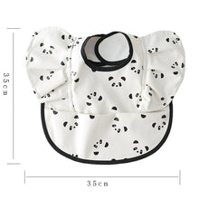 Load image into Gallery viewer, Baby Meal Pocket Waterproof Bib with Angel Wing Design
