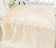 Load image into Gallery viewer, Pure Cotton 6-Layer Baby Bath Towel Blanket, 110cm
