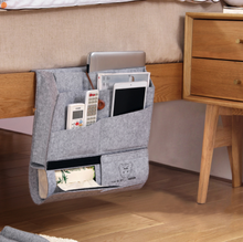 Load image into Gallery viewer, Bedside Storage Bag, Felt Organizer for Bedside Use
