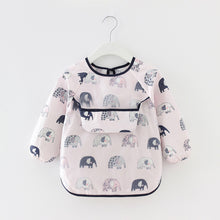 Load image into Gallery viewer, Waterproof Long Sleeve Kids Smock Apron for Eating
