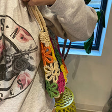 Load image into Gallery viewer, Hand Made Flower Power Tote
