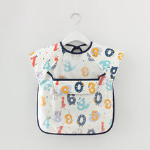 Load image into Gallery viewer, Waterproof Long Sleeve Kids Smock Apron for Eating
