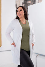 Load image into Gallery viewer, Ladies Eco-Triblend Rib Cardigan
