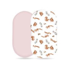 Load image into Gallery viewer, Elastic Printed Fitted Sheet for Baby Cradle &amp; Changing Table
