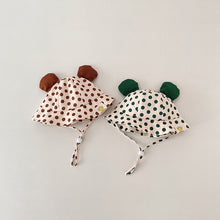 Load image into Gallery viewer, Cute Cartoon Dot Print Baby Bucket Hat for Summer

